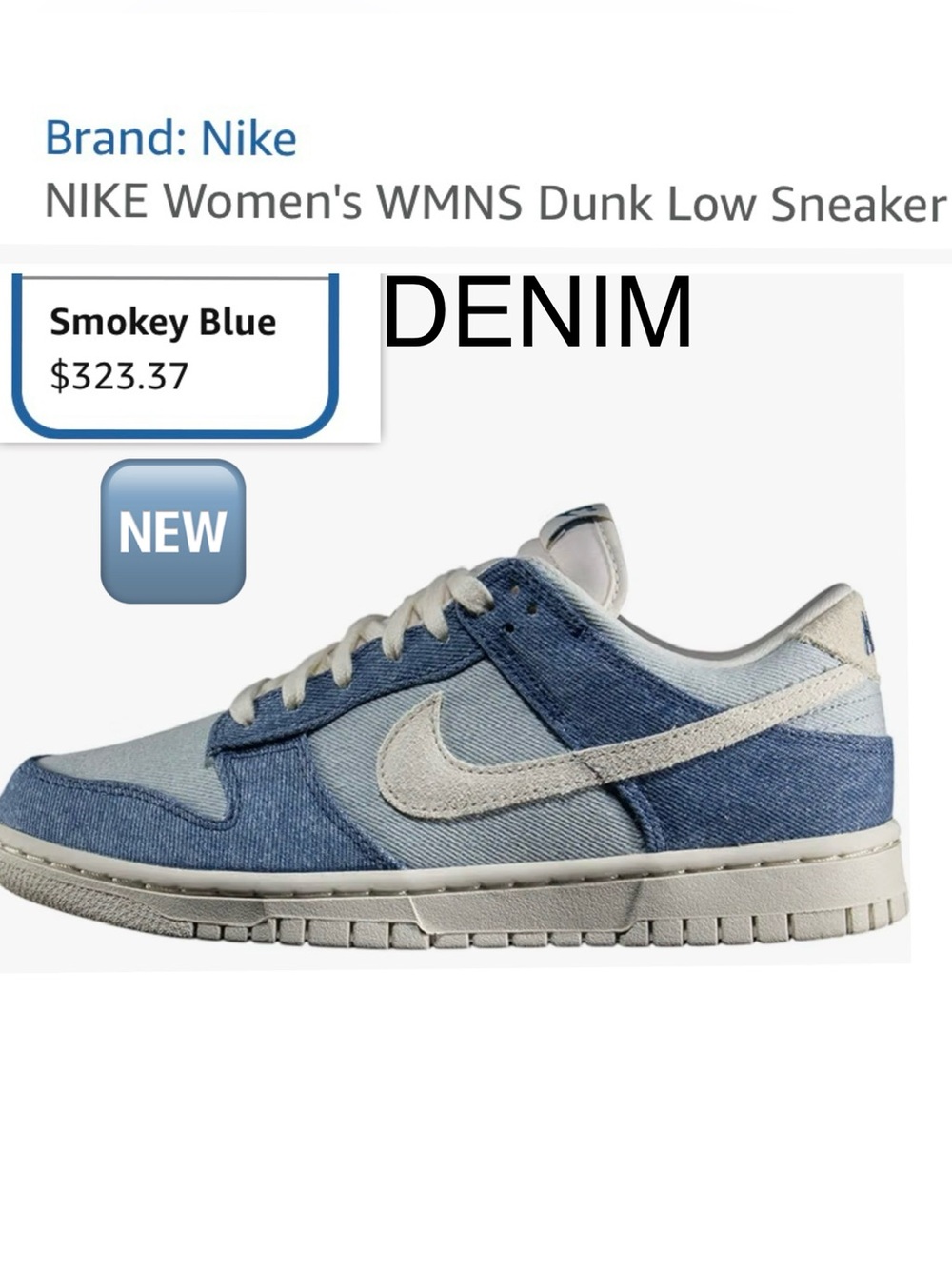 🆕 RARE - Denim mix NIKE’s LIMITED release ⭐️